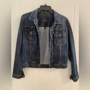Kut from the Kloth dark denim jacket
